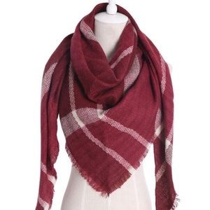 Red Triangle Scarf